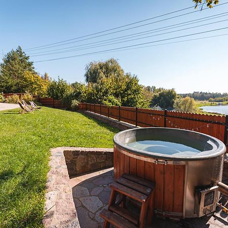 Bug Na Skarpie - Domek Wypoczynkowy Z Jacuzzi I Kominkiem Drohiczyn Exteriör bild