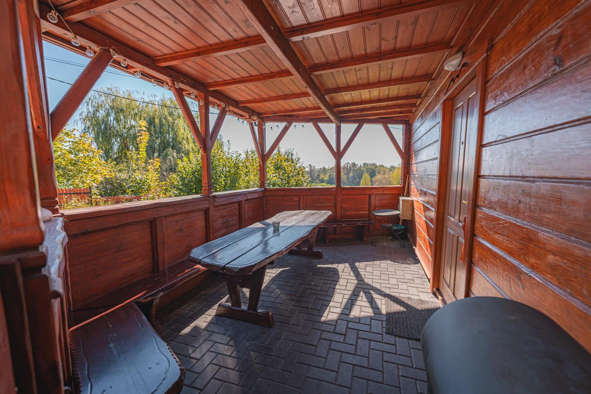 Bug Na Skarpie - Domek Wypoczynkowy Z Jacuzzi I Kominkiem Drohiczyn Exteriör bild